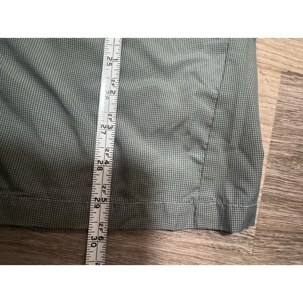 Kuhl‎ Shirt Mens Large Green Eluxur Button Up Outdoor Athleisure Preppy Hiking